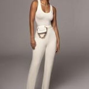 brand new JLUXLABEL ivory pants